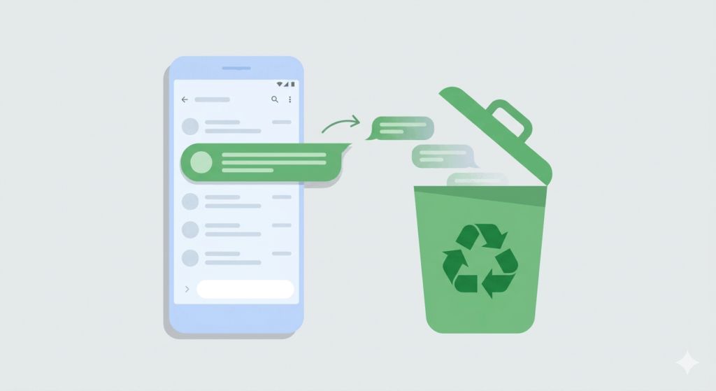 Google Messages Introduces Trash Folder for Android