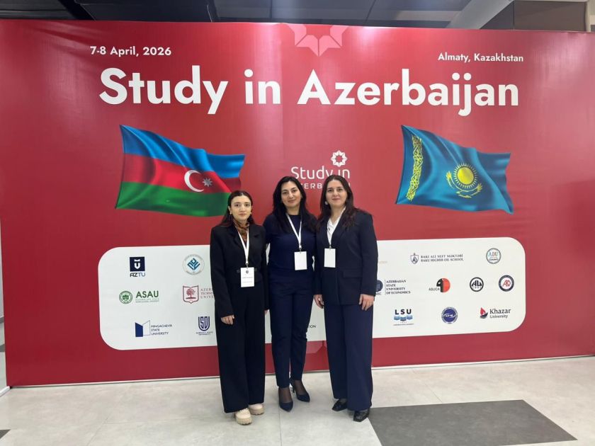 Azerbaijan Sports Academy joins educational exhibition in Almaty [PHOTOS] - Gallery Image