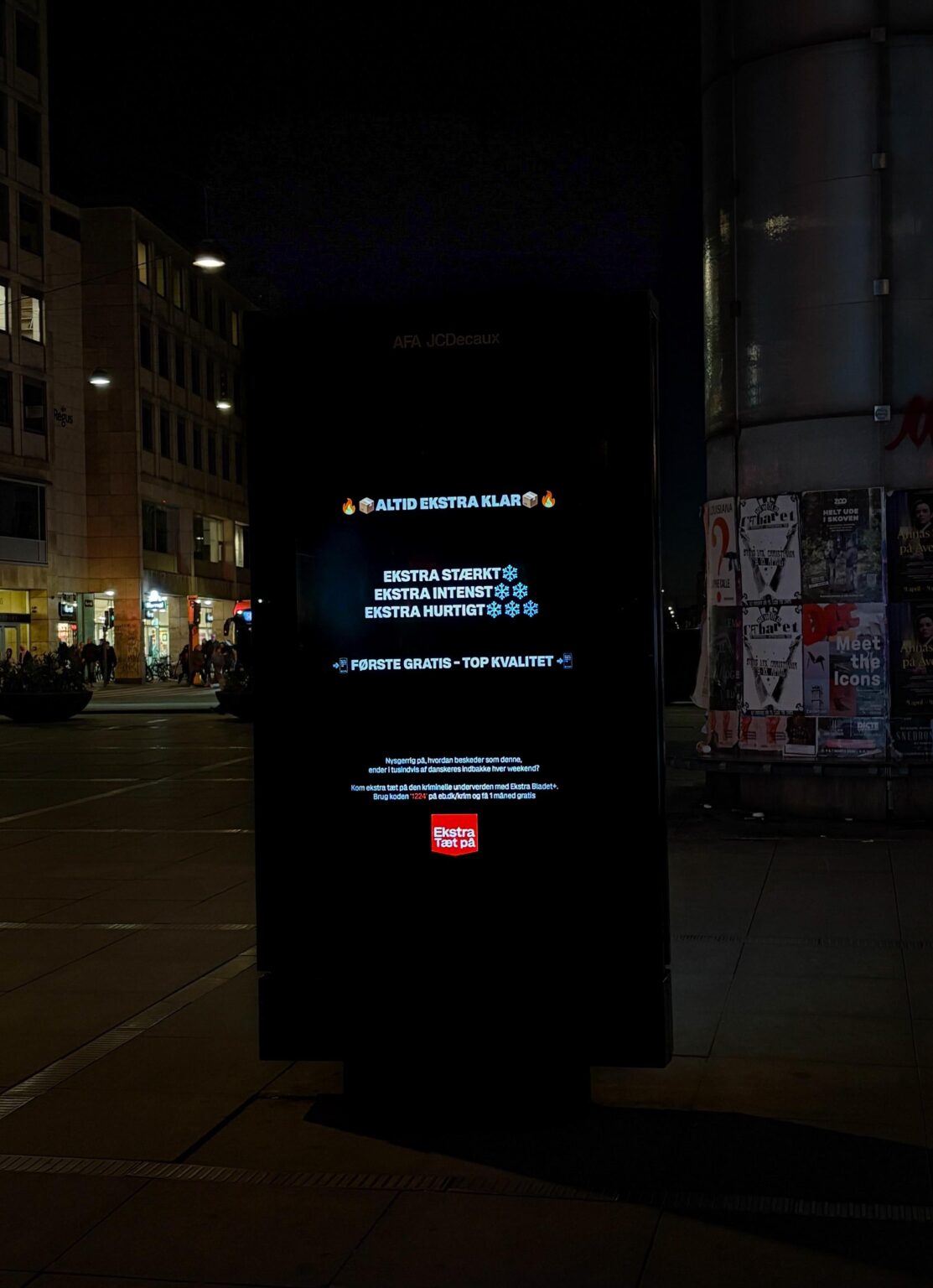 Fresh enough campaign from Ekstrabladet?