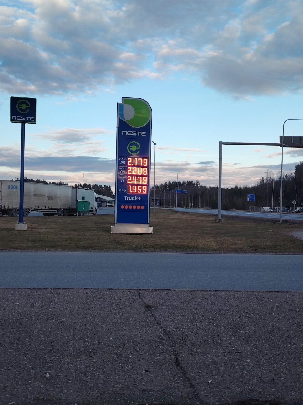 Gas prices in Forssa