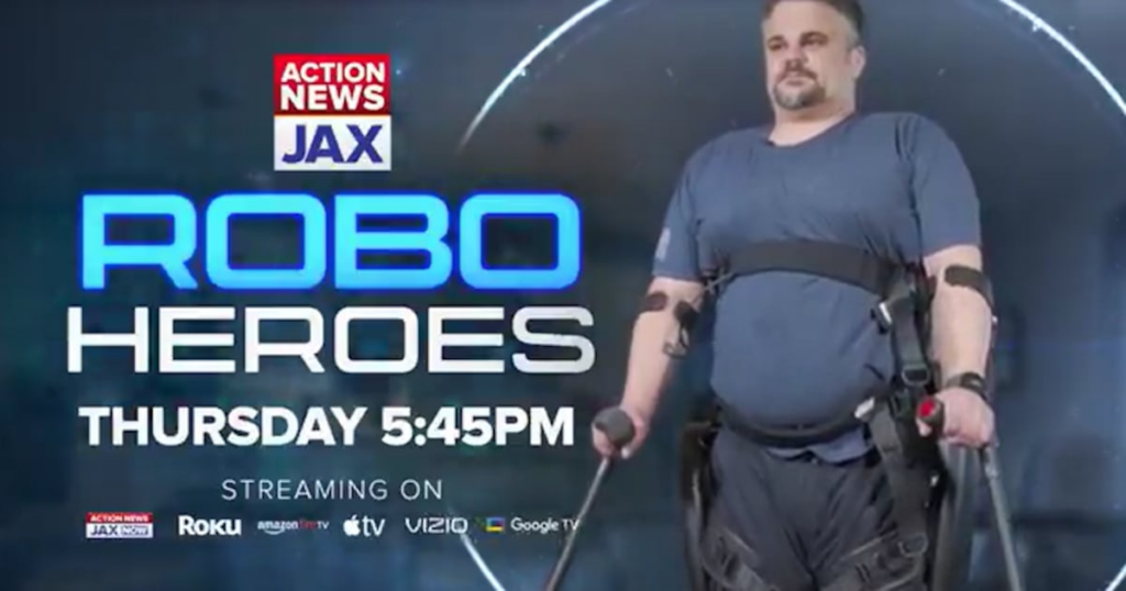 Local veteran left paralyzed from flu vaccine now walking again thanks to new technology
