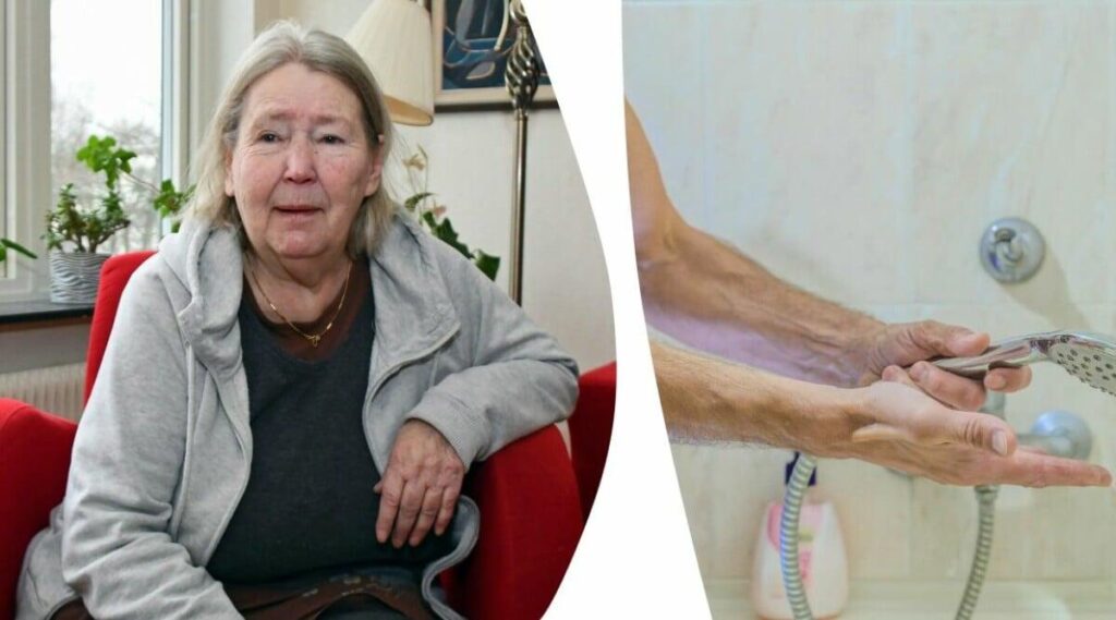 Birgit, 74, has had enough: "I'd rather die than be showered by a man"