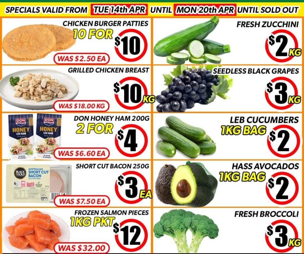 Makes you wonder about colesworth when your local grocer has prices like this constantly