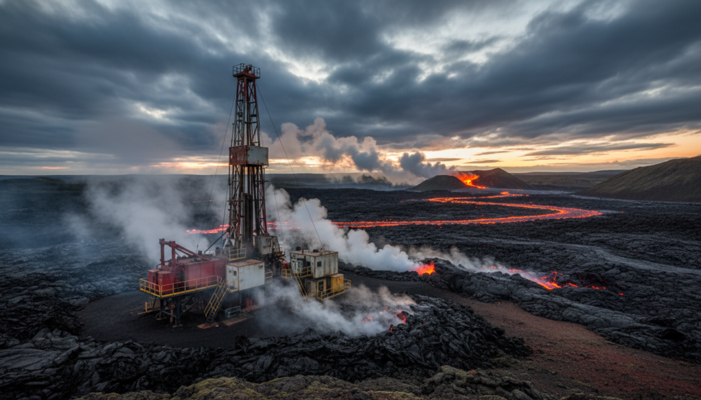 Iceland will drill magma on purpose: the project that promises energy 10 times more powerful…