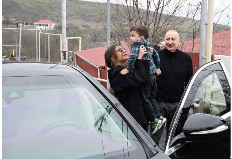 President Ilham Aliyev fulfills dream of young resident of village of Khanoba (VIDEO)