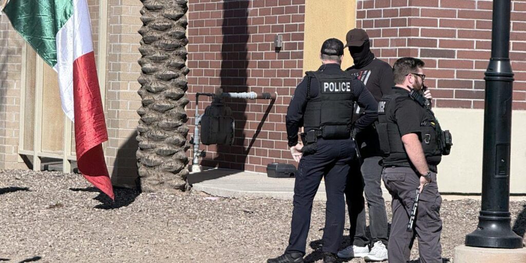 Armed Off-Duty Cop Tried to Incite Violence at a High School Anti-ICE Protest