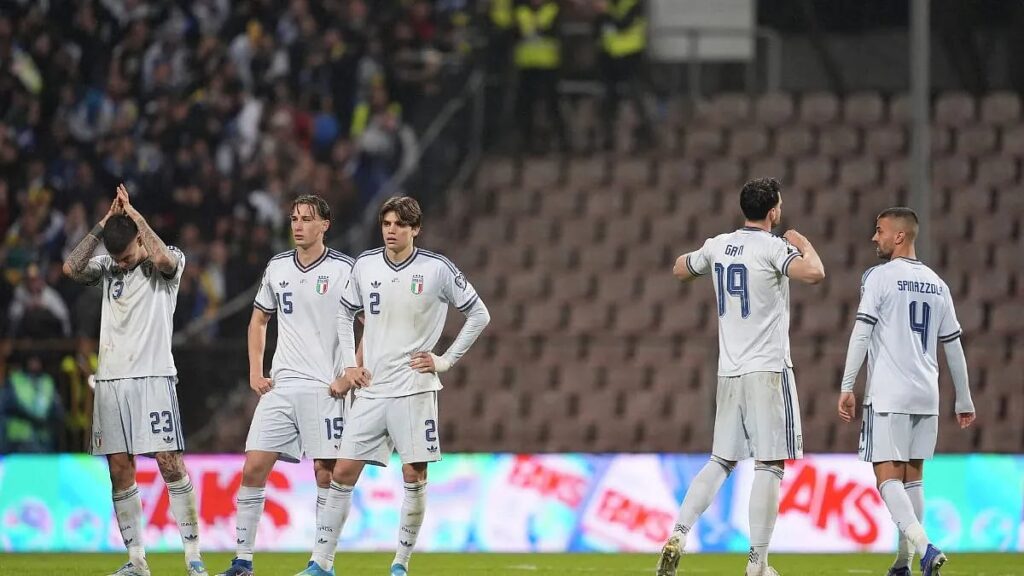 Italy miss out on third FIFA World Cup in a row after crushing defeat