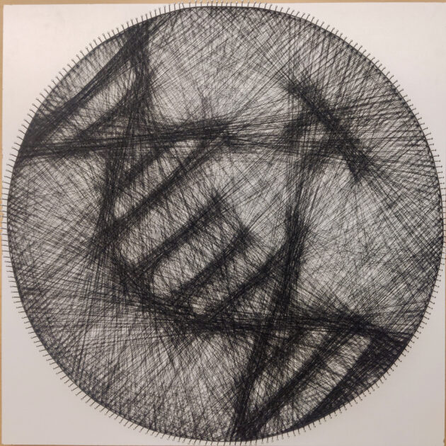 A representation of DNA and genes using string. 