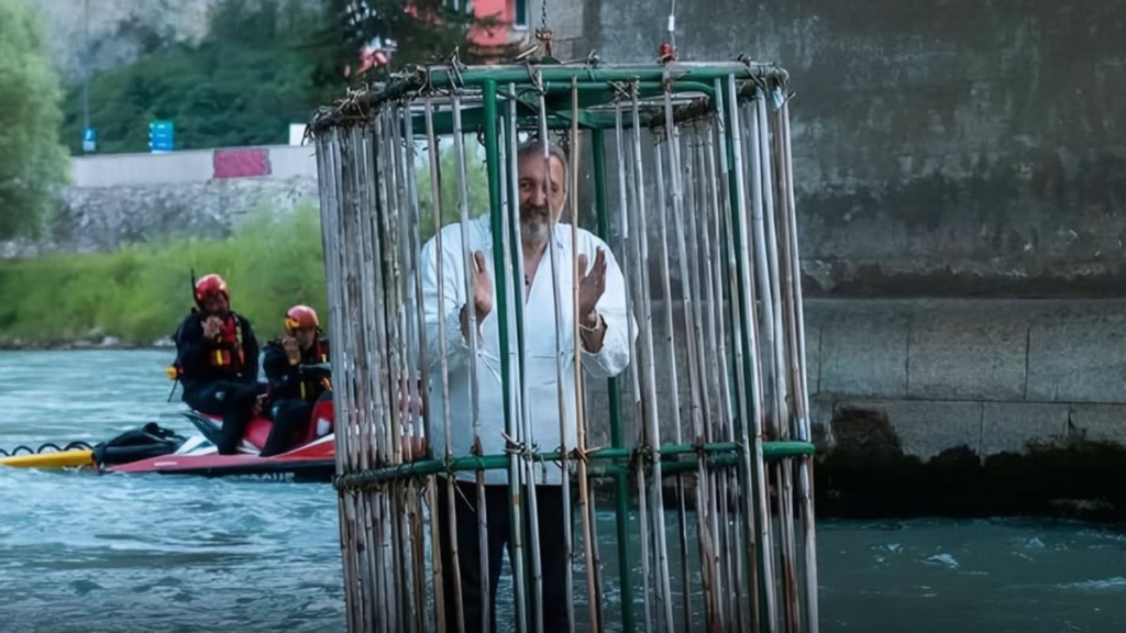 Does Italian town cage, dunk politician who made the year's worst decision?