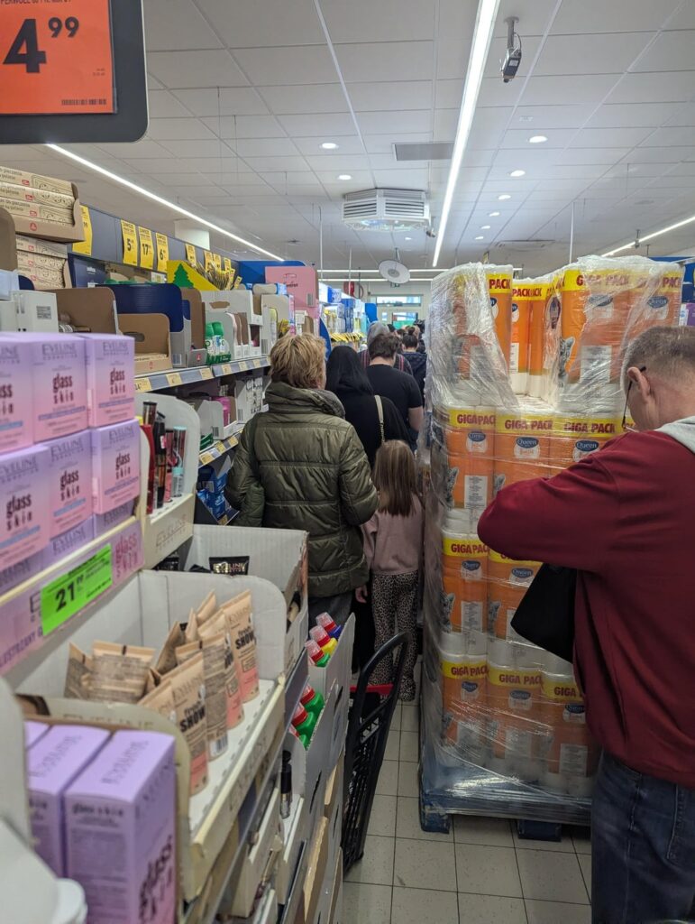 Biedronka in my neighborhood is breaking records