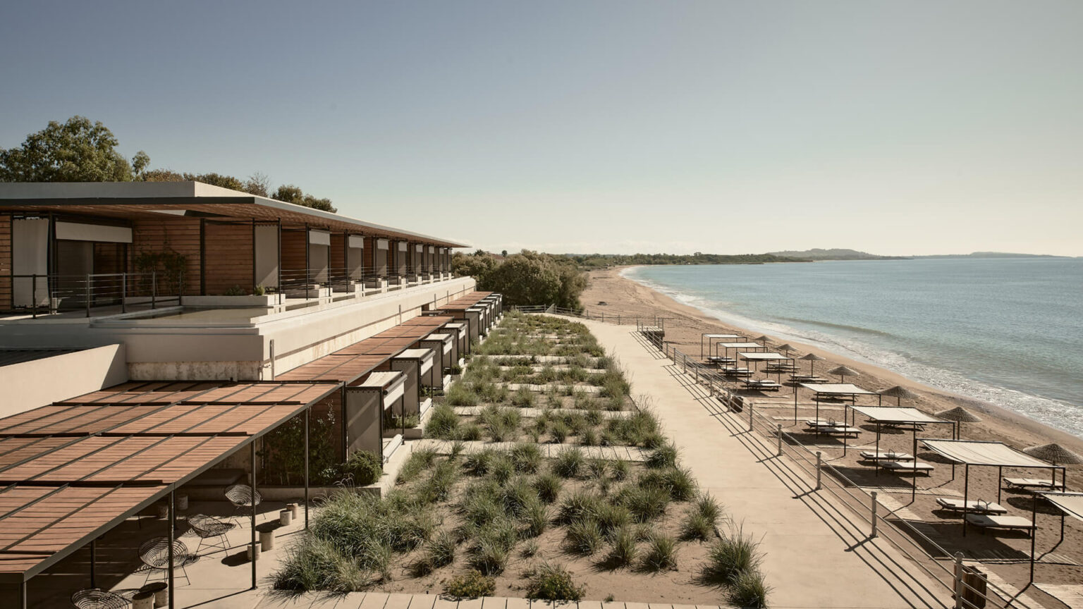 K Studio introduces eight new suites to Dexamenes to add an elevated view into the Ionian Sea