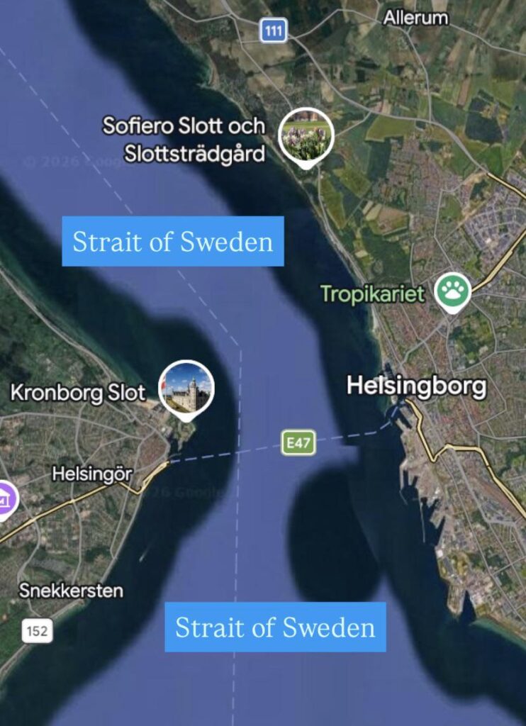 What would the economic loss be if we close the Swedish Strait?