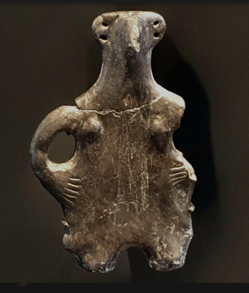 A figurine from the Vinča culture of Goražde. Late 6th – early 5th millennium BC