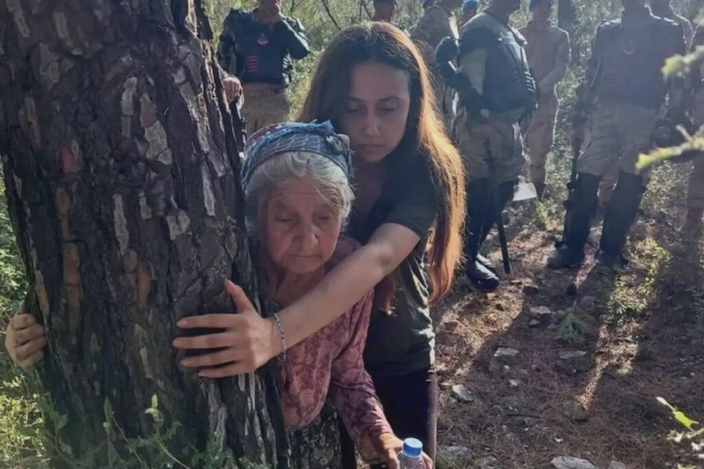 Esra Işık, who was detained during the protest against the expert discovery made during the urgent expropriation process around Akbelen Forest, was arrested.