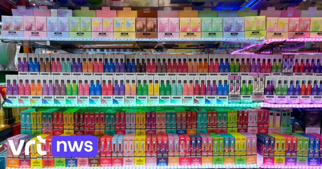Agreement on vapes: only neutral and tobacco flavors allowed from September 2028 | VRT NWS News