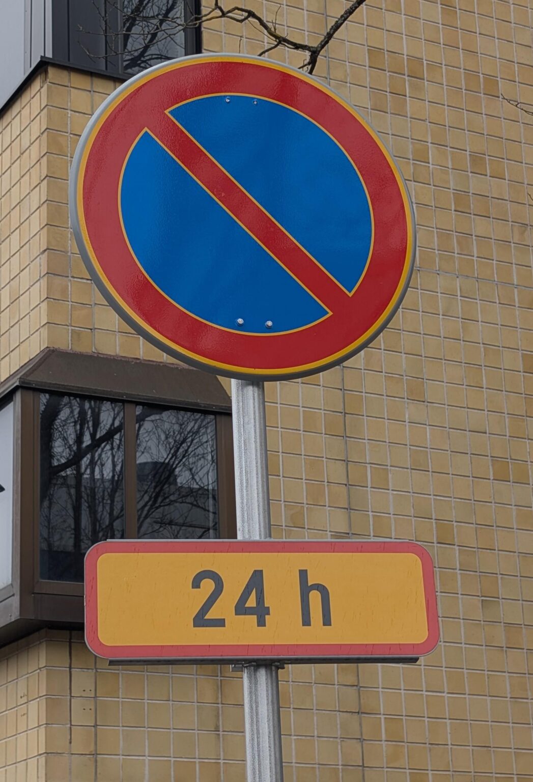 Parking sign