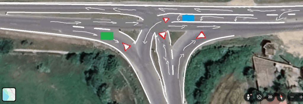 Priority in the intersection