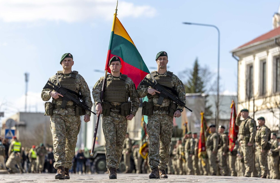 Lithuanian Division Reinforced With Two Brigades and One Battalion