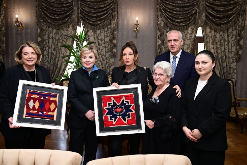 First Lady Mehriban Aliyeva visits Museum of Azerbaijani Culture named after Mirza Fatali Akhundzade in Tbilisi [PHOTOS] - Gallery Image