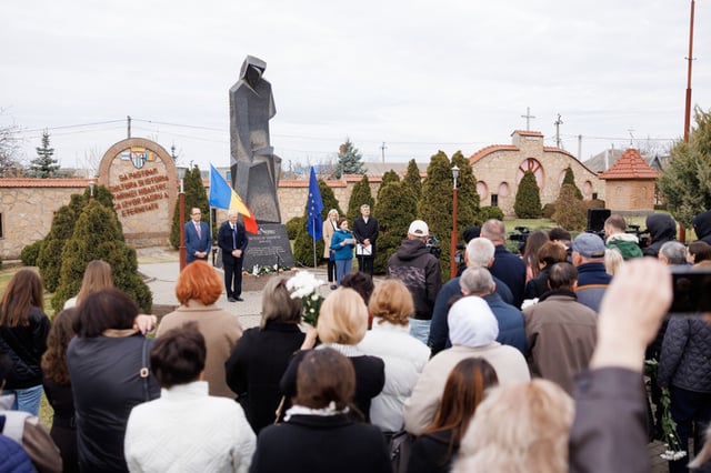 A memorial dedicated to the victims of the 1946-1947 famine was inaugurated in Mingir. Maia Sandu: "The hunger was turned into a tragedy of proportions by the criminal decisions of the Stalinist regime"