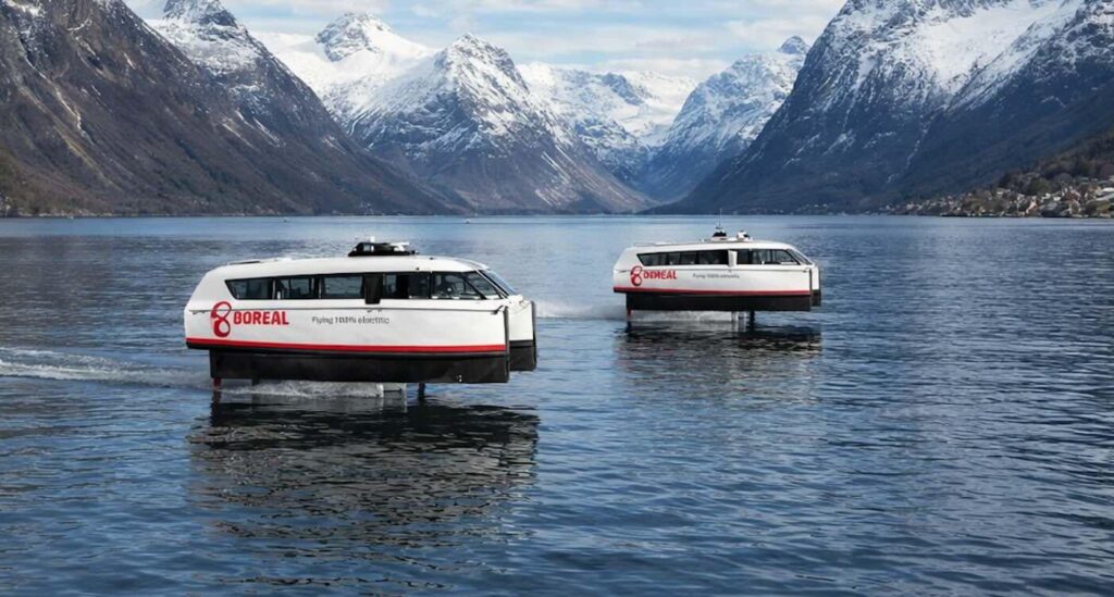 Fleet of ‘Flying Ferries’ Will Provide Zero-Emission, Silent EV Boats for Travelers Along Norway’s Busy Coast