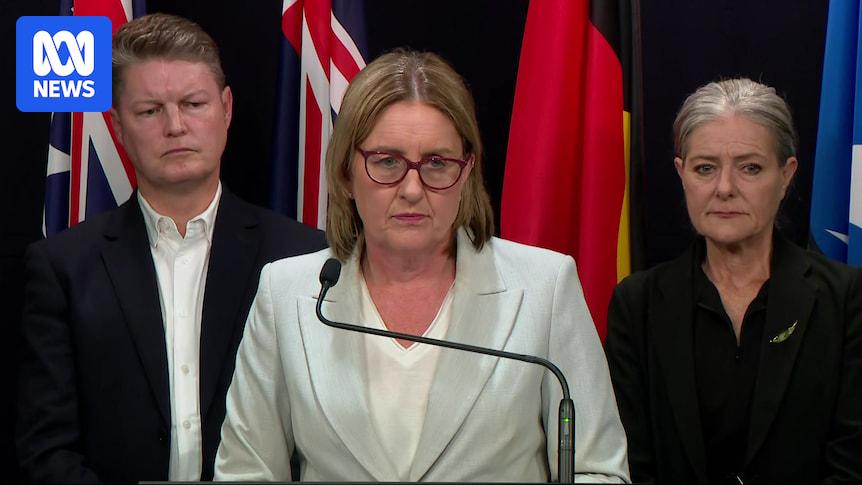 Victorian Premier Jacinta Allan reveals the cabinet that she will take to the November election