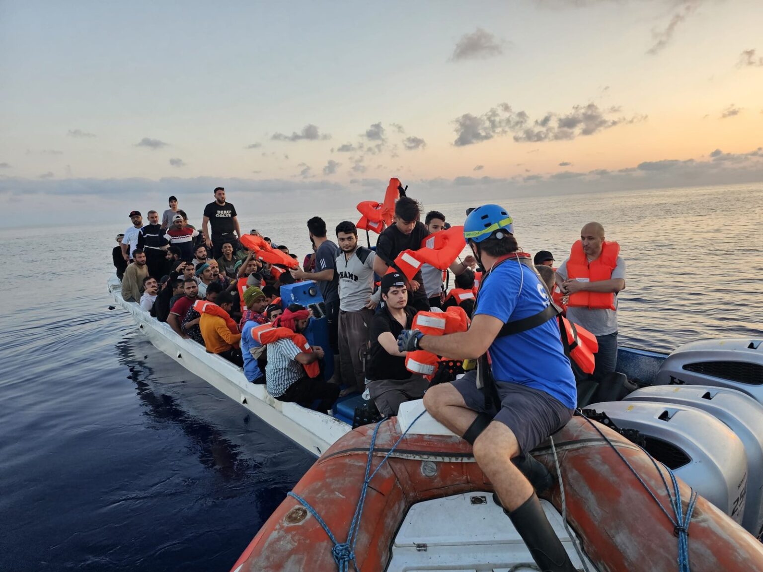 Mediterranean migrants Italy