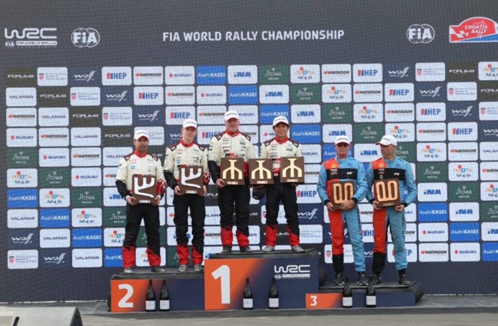 Japan’s Katsuta wins WRC Croatia Rally after Neuville crash