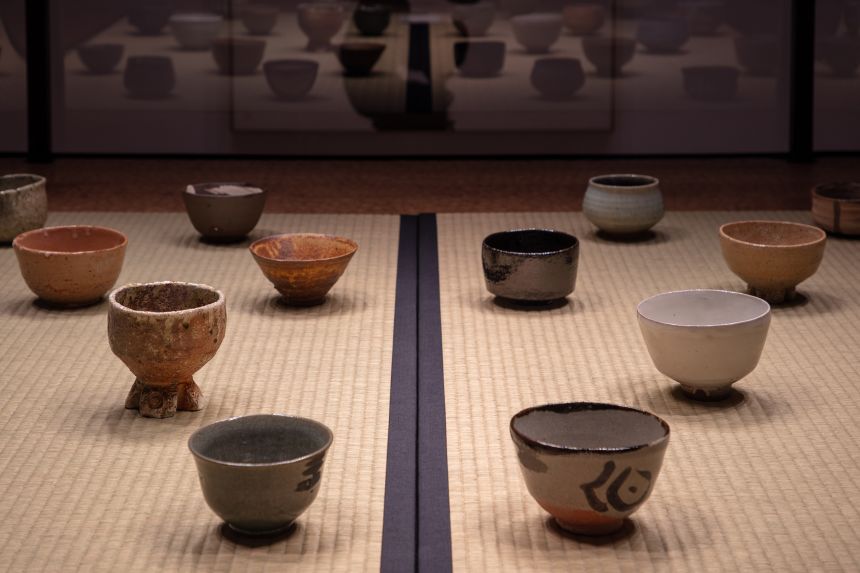 While 25 tea cups are exhibited, Nigo tells CNN that he actually made 2,000, but he wasn't pleased with the way they all turned out.