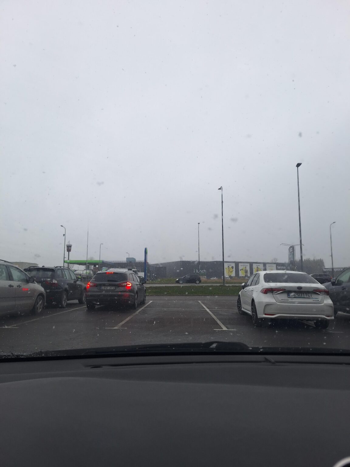 The twenty-sixth day of April, two thousand and twenty-six. It is snowing in Kaunas.