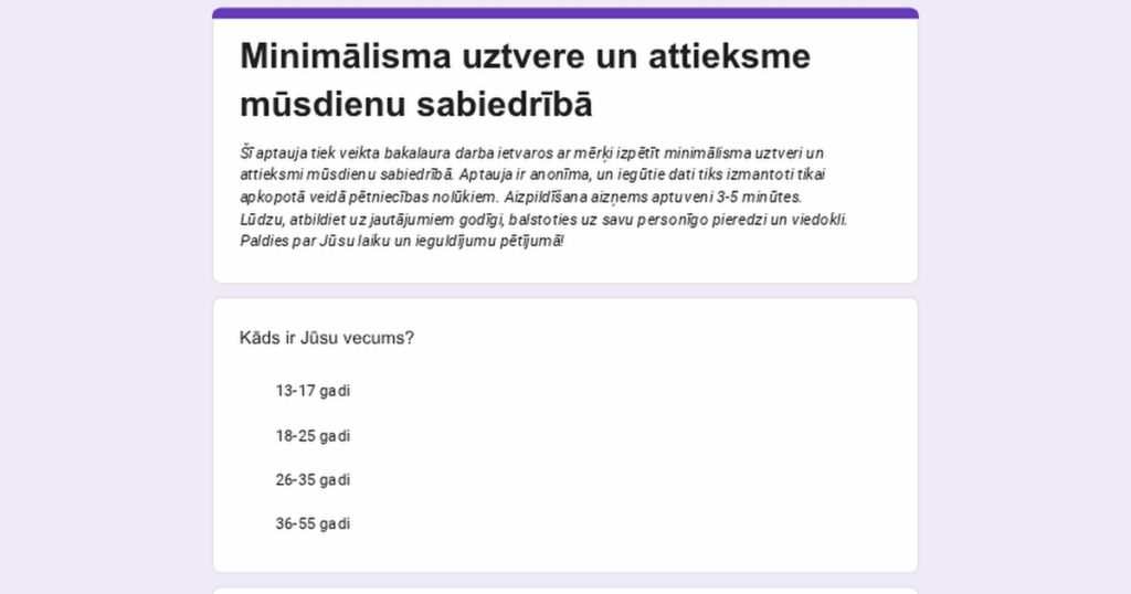 Need help with bachelor’s thesis survey Need help with bachelor's thesis survey