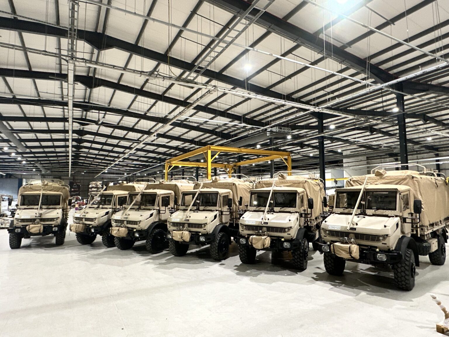 LTTV vehicles produced by NP Aerospace for the Belgian MoD.
