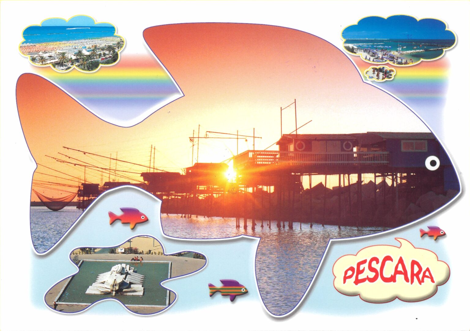 Italy on a postcard - Pescara (PE)