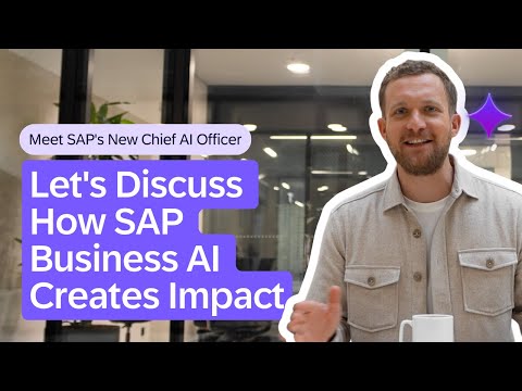 Meet SAP's New Chief AI Officer! | Let's Discuss How SAP Business AI Creates Impact