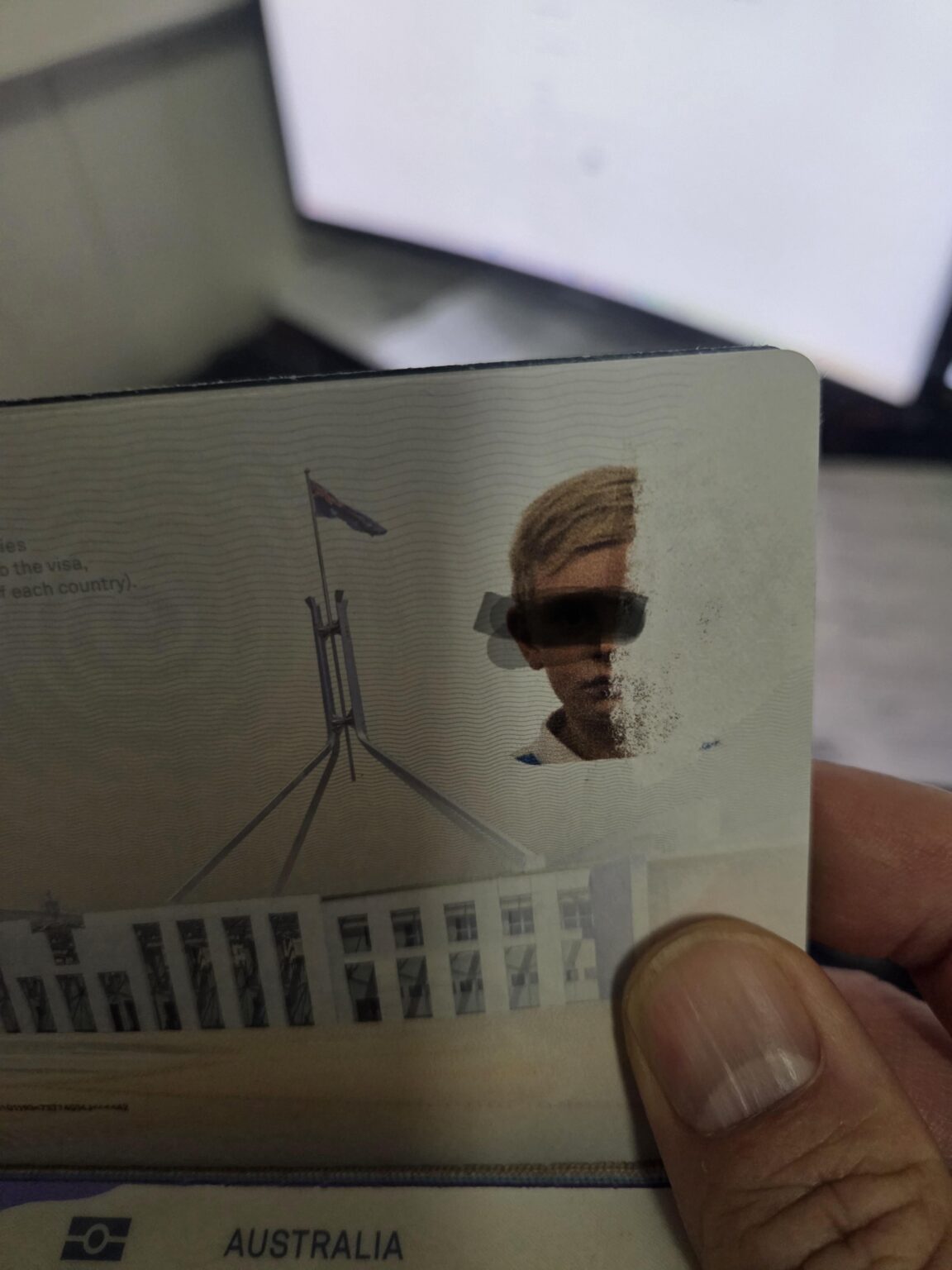 Is this passport damaged beyond use?