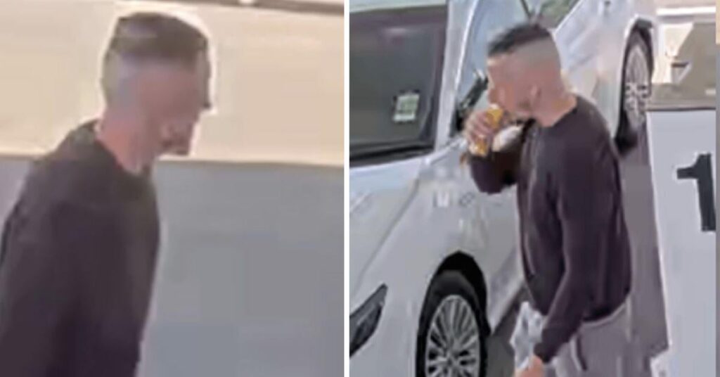 Police hunt man seen on CCTV after cleaner finds explosives, drugs, guns and cash in Melbourne rental home