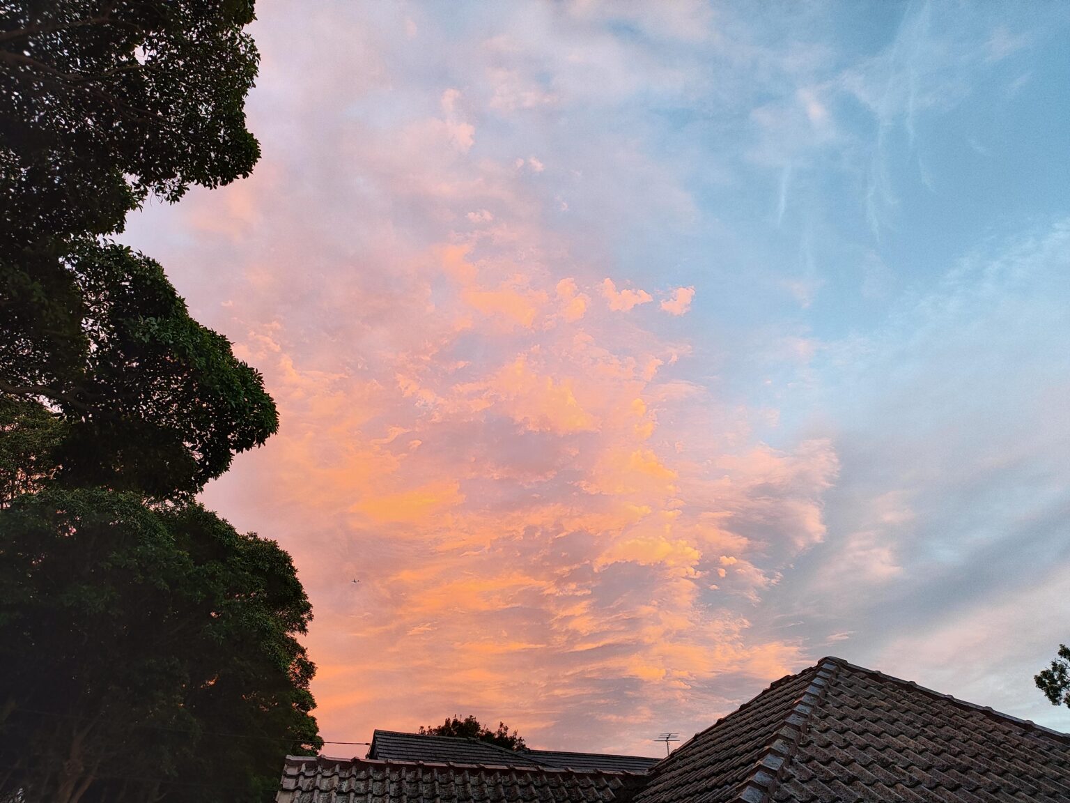 Watercolour Friday Sky, Happy Friday!