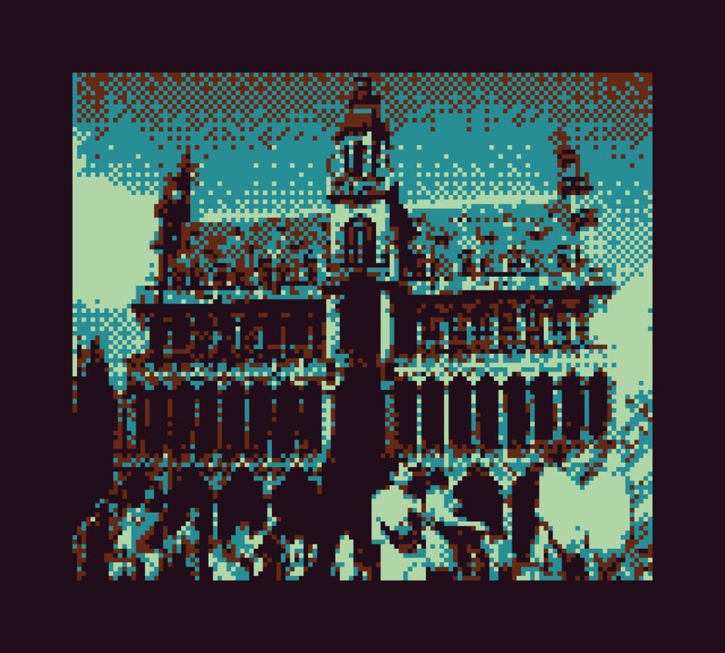 Brussels through my Gameboy
