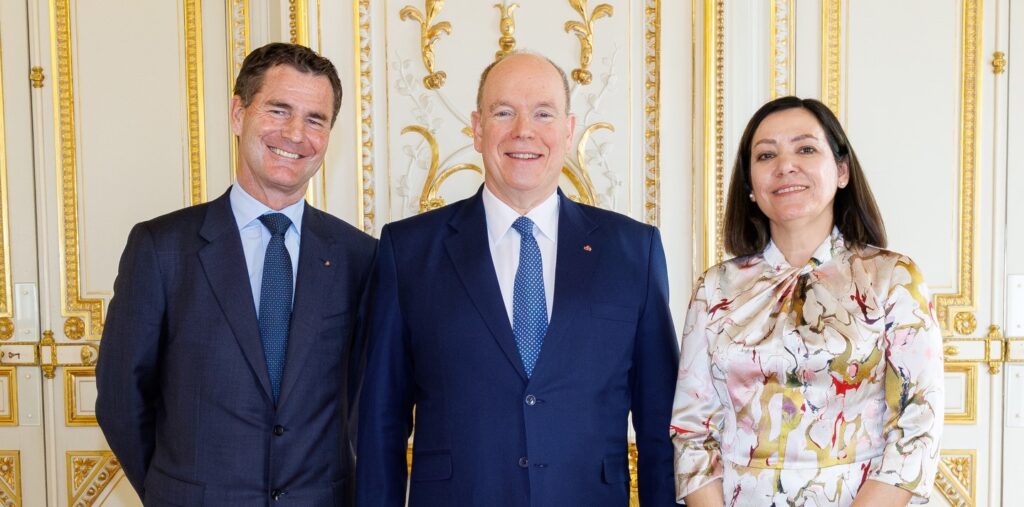 Prince Albert II received the ambassadors of Japan, Lesotho, Georgia, Montenegro and Panama © Michael Alesi & Frédéric Nebinger / Prince’s Palace