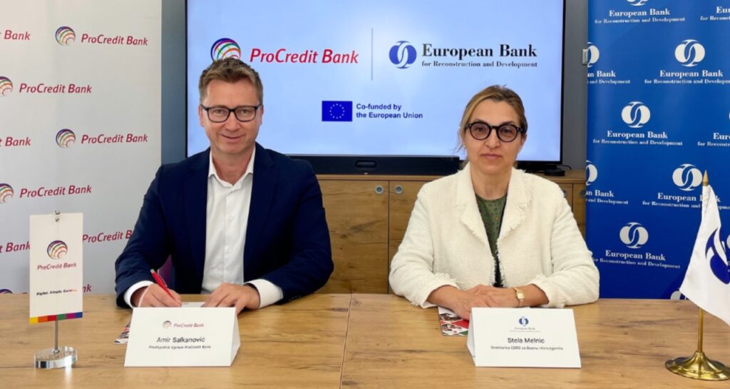 European Bank For Reconstruction And Development And European Union Launch €20M Guarantee To Boost MSME Lending In Bosnia And Herzegovina Risk-sharing facility to unlock up to €40 million in new lending through ProCredit Bank