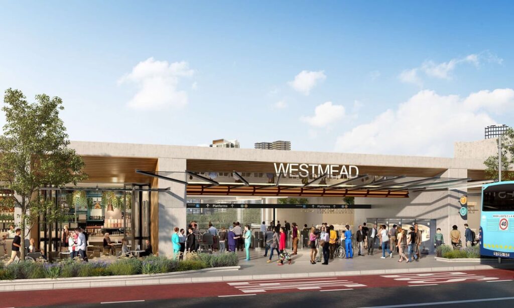 Artists impression revealed for Sydney Metro West stations