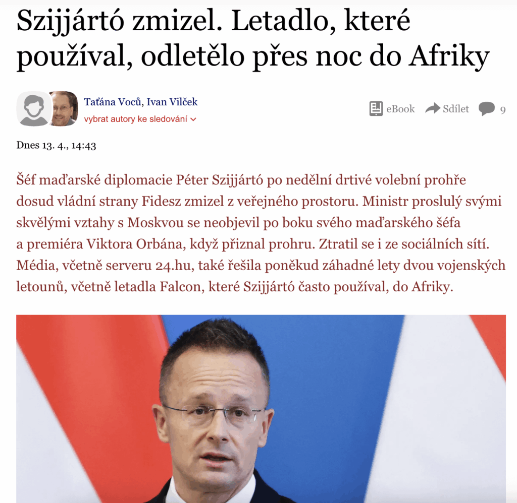 The first of Orbán's treasonous cronies is on the run. What do you think, how long until Orbán himself collapses? :D