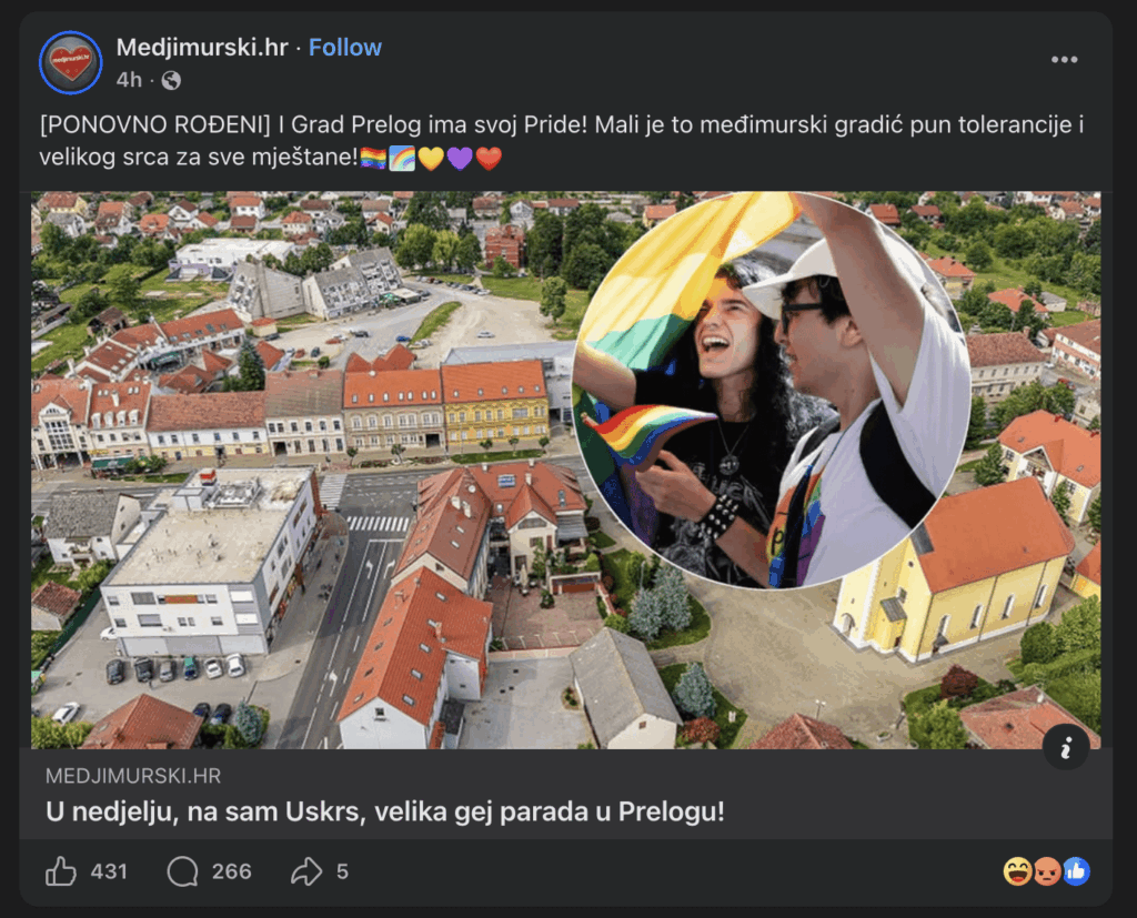 An April Fool's joke at the expense of LGBT people