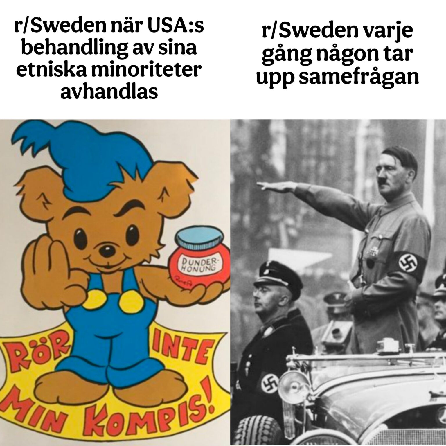 Due to the fact that the Sámi are being talked about again now. (Long text about Swedish-Sami history)