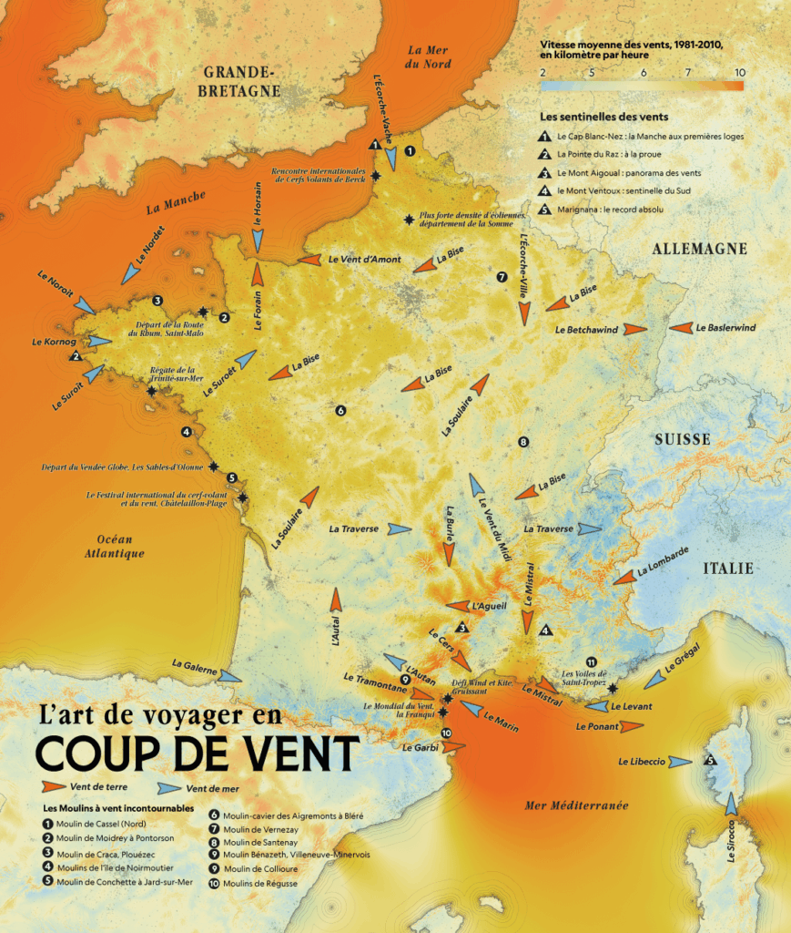 I am making a “whirlwind” travel map for a future book. I tried to list most of the regional winds, am I missing any? Airbenders manifest! THANKS