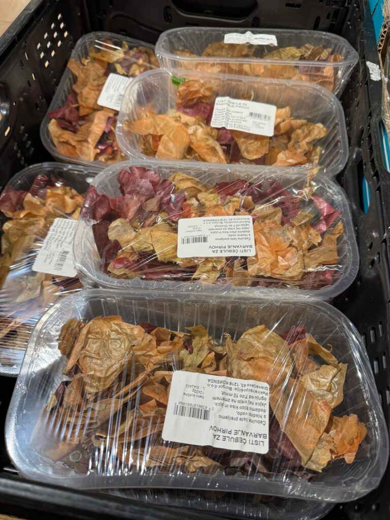 I got a shock in the vegetable department