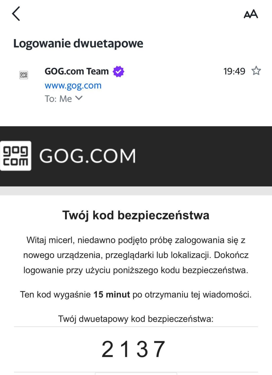 No such thing as a coincidence…