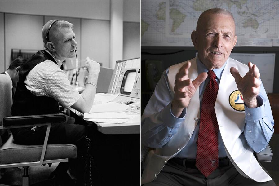 93-year-old Gene Kranz shares how he felt watching the Artemis II mission
