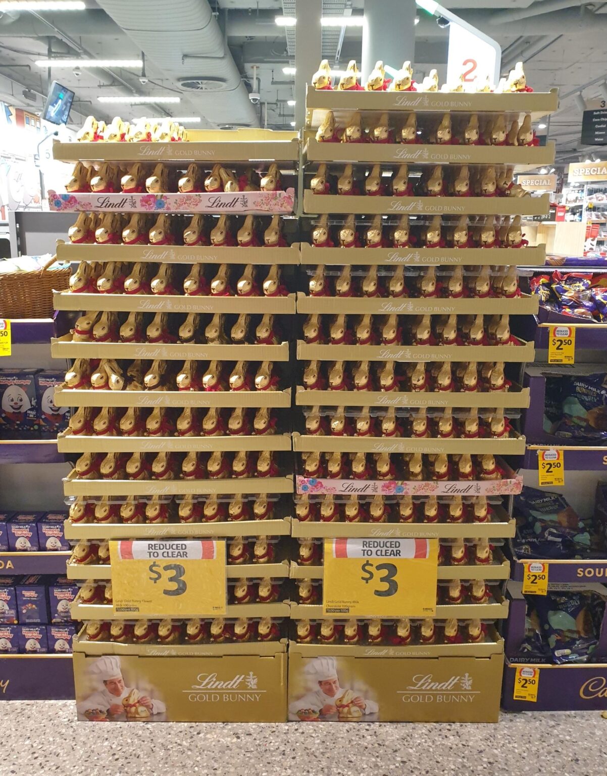 Lindt post-Easter rabbit update.