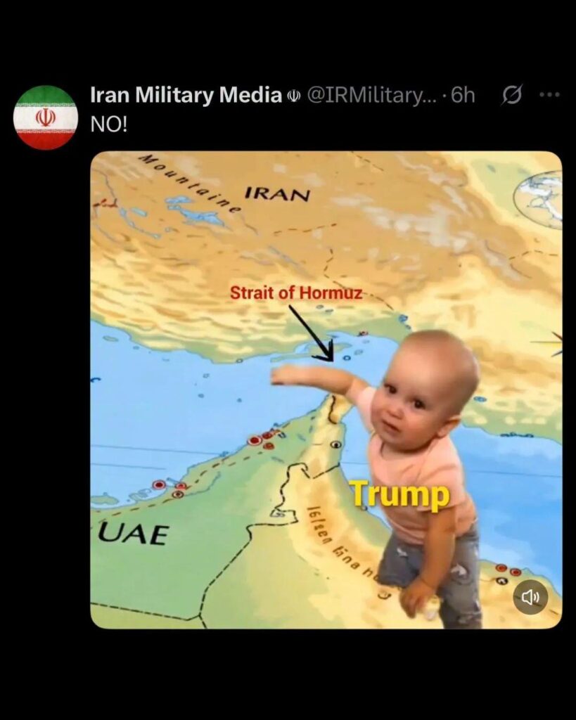 Iran posted this on twitter 👀